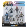 FORTNITE Toy Partner - - Pack 4 figuras articuladas Micro Squad con herramientas 2.5 pulgadas ㅤ