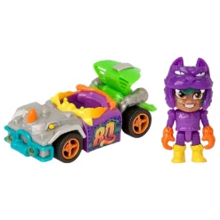 T-RACERS - Pack coche y figura Fire & Ice (varios modelos)* Vehículos Y Circuitos