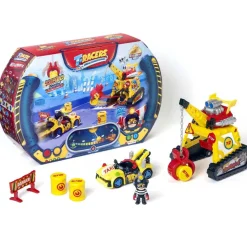 MARTOMAGIC SL-MAGIC BOX INT T-Racers - Playset Turbo Crane* Vehículos Y Circuitos