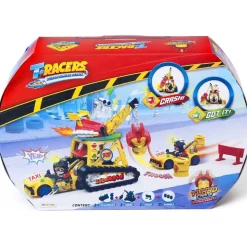 MARTOMAGIC SL-MAGIC BOX INT T-Racers - Playset Turbo Crane* Vehículos Y Circuitos