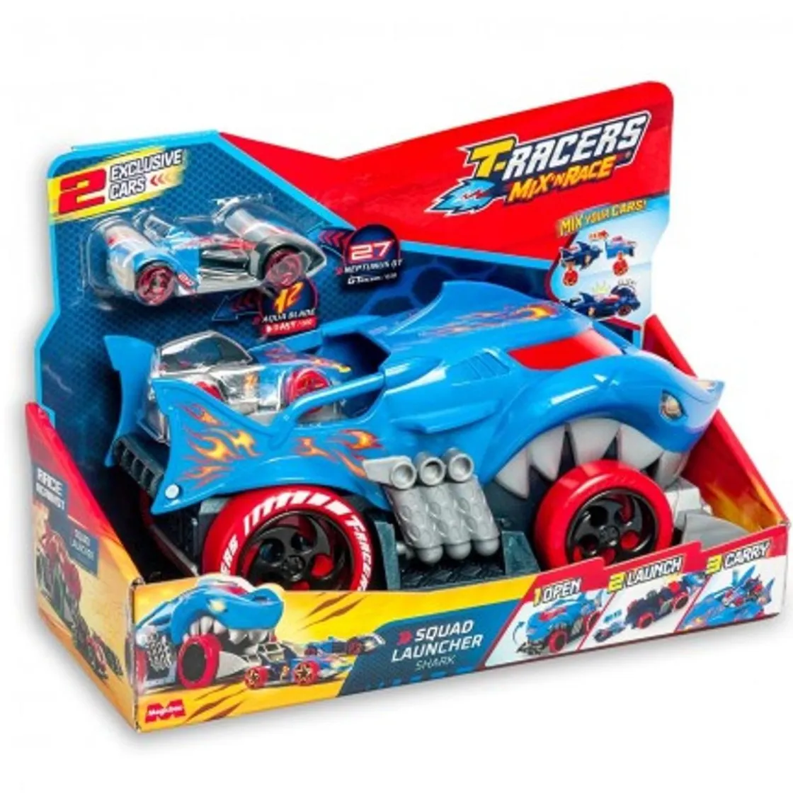 PIRATIX T-Racers - Squad Launcher Shark
