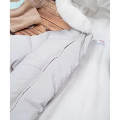 Prenatal Traje de nieve de nailon para niño gris