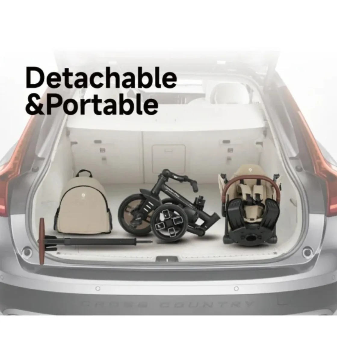 DEVESSPORT Triciclo Comfo Max 6 en 1 – Verde