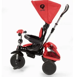 QPLAY Triciclo New Ranger deluxe rojo con luz y sonidos