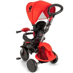 QPLAY Triciclo New Ranger deluxe rojo con luz y sonidos