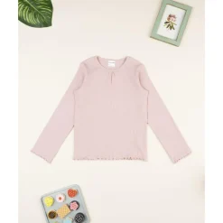 Prenatal T-shirt rosa de niña manga larga