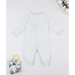 Prenatal Tutina bebé gris con estampado* Ropa Y Accesorios·Peleles|Recién Nacido·Ropa Y Accesorios