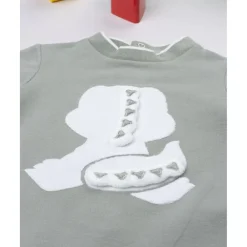 Prenatal Tutina bebé verde dinosaurio