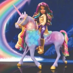 SPIN MASTER Unicorn Academy - Sophia y Wildstar con luz mágica