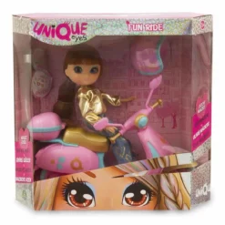 FAMOSA Unique Eyes - Muñeca y Scooter (varios modelos)* Muñecas