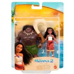 MATTEL Vaiana 2 - Mini muñecos Vaiana y Maui* Muñecas