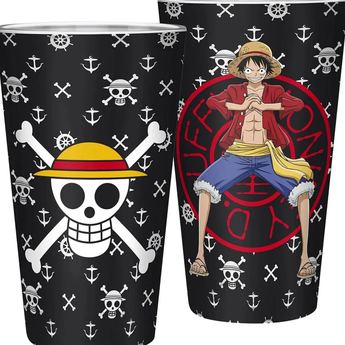 ABYSSE CORP Vaso One Piece Luffy 400ml ㅤ