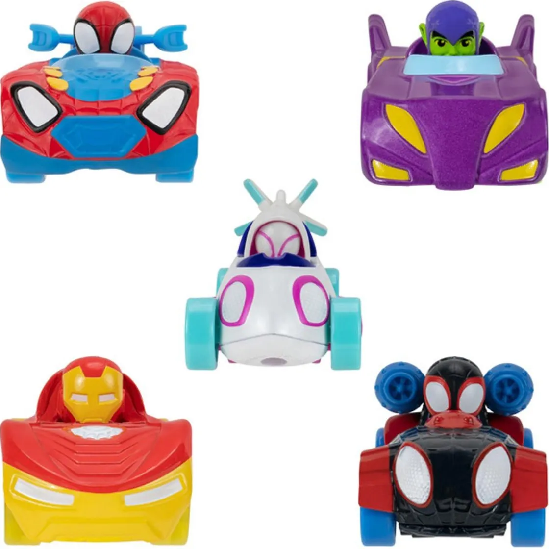 TOY PARTNER Vehículo Die-Cast - Spidey y sus Increíbles Amigos ㅤ* Coleccionables Y Mini Mundos