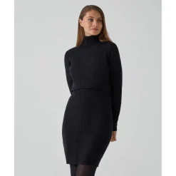 Prenatal Vestido premamá y lactancia tricot negro* Premamá·Moda|Moda·Vestidos Y Conjuntos