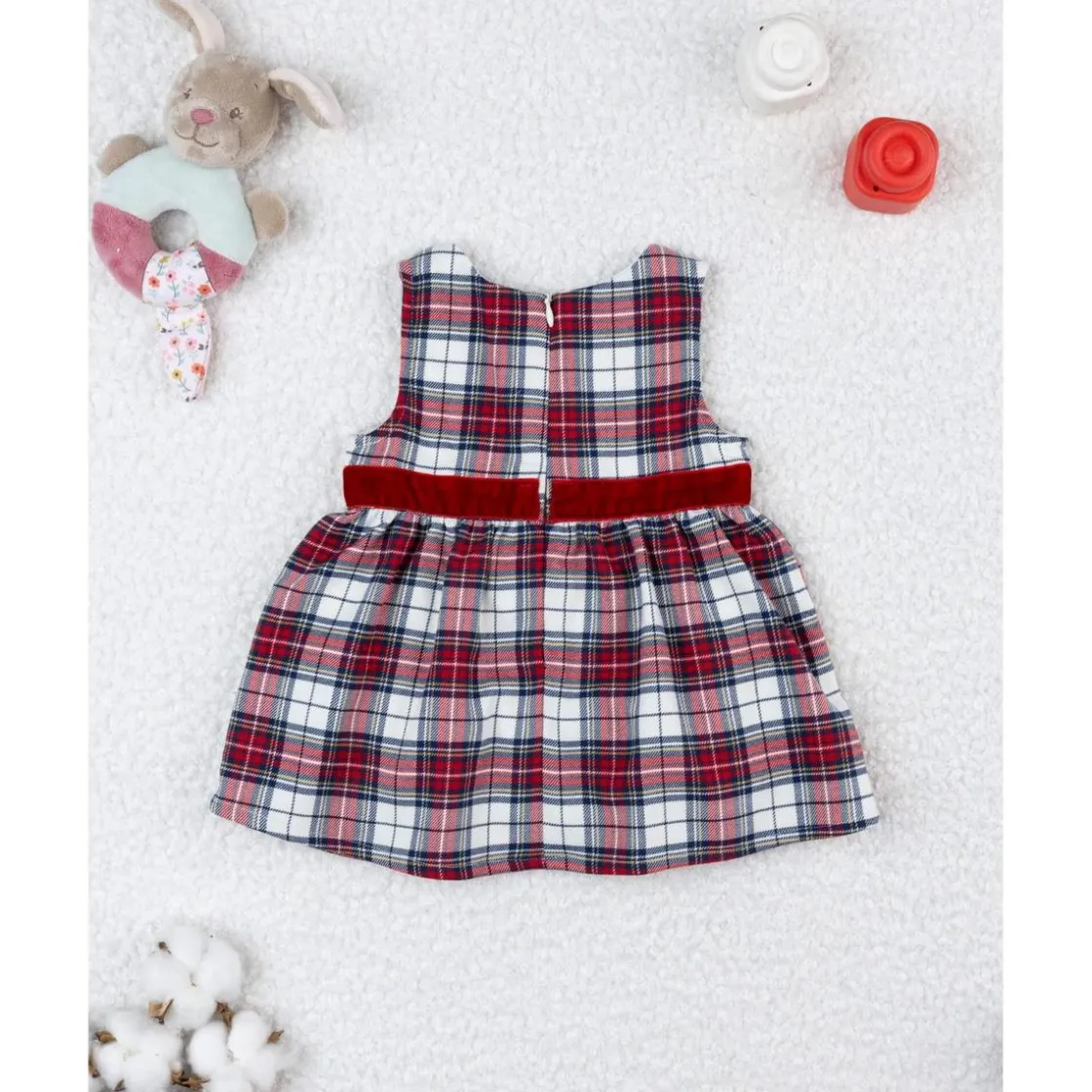 Prenatal Vestido tartán niña* Recién Nacido·Ropa Y Accesorios|Ropa Y Accesorios·Vestidos