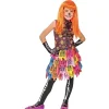 RUBIE'S Vestido y medias efecto glow in dark para Halloween, Carnaval, Fiestas y cumpleaños ㅤ* Disfraces|Halloween