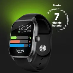 TOY PARTNER Vieta Pro - Reloj inteligente Go 2 Negro