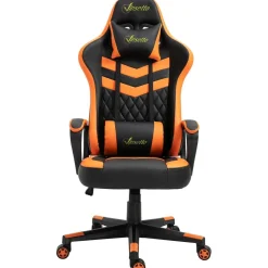 Homcom Vinsetto - Silla Gaming naranja-negro* Videojuegos