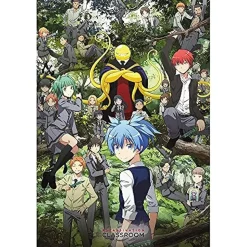 ABYSSE CORP Visita la tienda de ABYstyle - Poster Assassination Classroom Grupo Forestal 91,5 x 61 cm* Friki Zone|Merchandising
