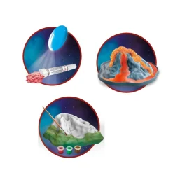 CLEMENTONI Volcanes y erupciones increíbles - Juego de ciencia