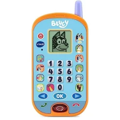 VTECH - Bluey - Teléfono de actividades educativo con aprendizaje de números, cálculo y lógica ㅤ* Coleccionables Y Mini Mundos