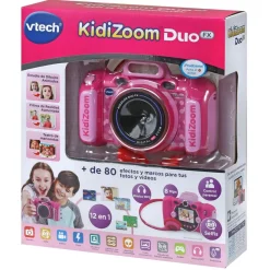 VTECH - Cámara Digital Kidizoom Duo FX Rosa* Juguetes Educativos Y Libros