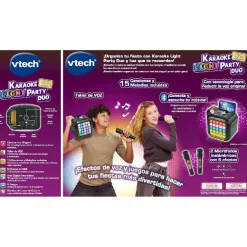 VTECH - Karaoke Light Party - Duo Golden Edition* Juguetes Educativos Y Libros