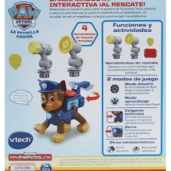 VTECH - Mascota interactiva Chase* Coleccionables Y Mini Mundos