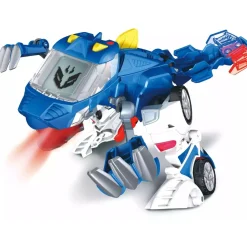 VTECH - Switch & Go Dinos Patrulla, tericinosaurio coche de policía transformable ㅤ