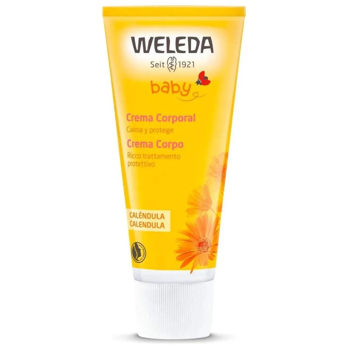 WELEDA - Crema Corporal Bebé Caléndula 75ml* Cosméticos Bebé·Cremas, Aceites Y Barras De Labios