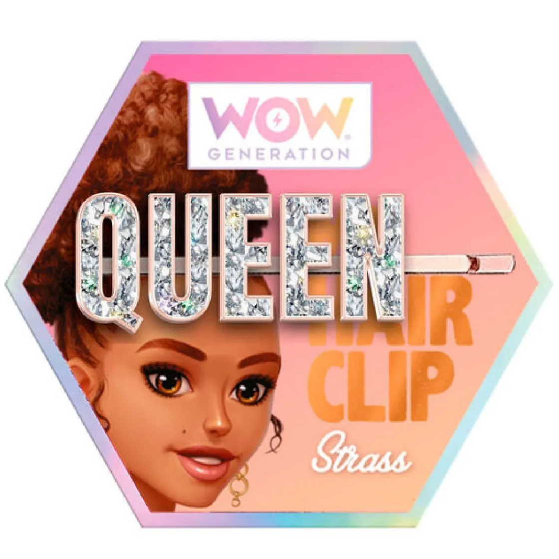 KIDS EUROSWAN S.L. Wow Generation - Horquilla de pelo con mensaje (Varios modelos)