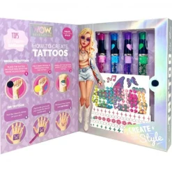KIDS EUROSWAN S.L. Wow Generation - Kit de Tatuajes* Estilo De Vida