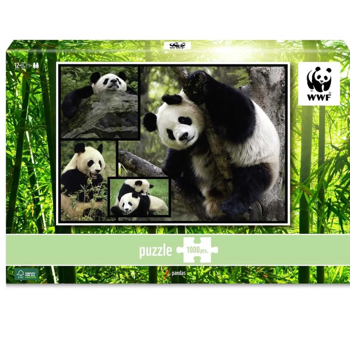 WWF - Pandas - Puzzle 1000 piezas* Steam