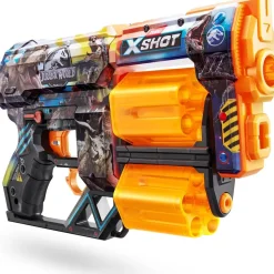 ARTSANA SPAIN,S.A.U. INTERNET X-Shot - Lanzador Skins Jurassic World* Nerf Y Blasters