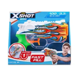 ZURU X-Shot - Pistola de agua Fast-Fill Skins Nano (varios colores)