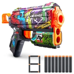 ZURU X-Shot - Pistola de dardos Skins Flux (Varios modelos)* Nerf Y Blasters