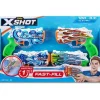 ZURU X-Shot - Set de 4 lanzadores de agua Fast Fill Skins