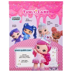 MGA LITTLE TIKES Yummiland - Muñeca Bianca Bubble Gum con lipgloss* Coleccionables Y Mini Mundos