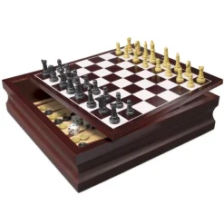 ZIG ZAG - Caja de madera con 10 juegos clásicos* Friki Zone|Juegos Y Puzzles